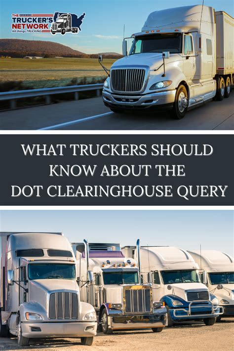 Big trucking companies, along with a genuine interest in safety, may be particularly interested in pushing drug. . Trucking companies that don t use clearinghouse
